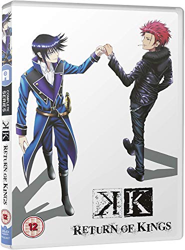DVD cover featuring two anime characters bumping fists against a white background.