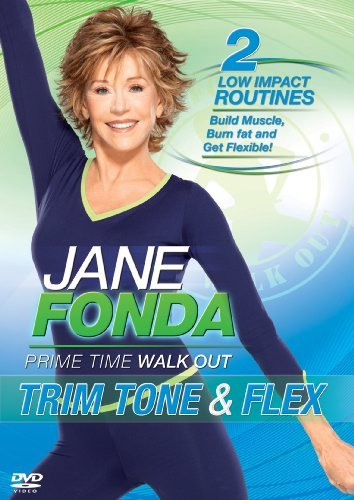 Jane Fonda exercise DVD cover, featuring her in workout attire.