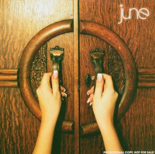 Album cover of "June - If You Speak Any Faster" showing hands holding door handles.