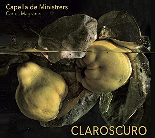 CD cover: Quinces and leaves partially submerged in water.