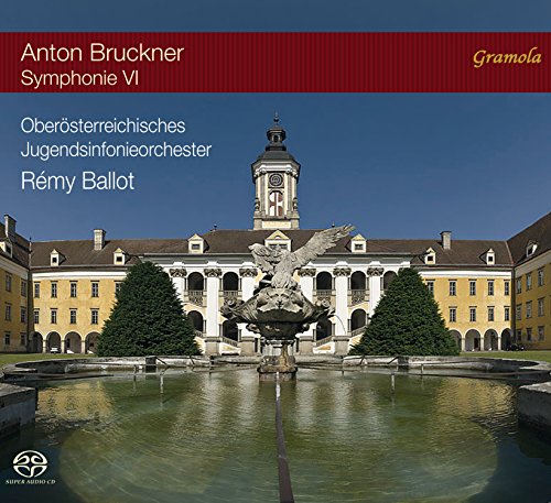 "CD cover featuring a fountain and building with text overlay."