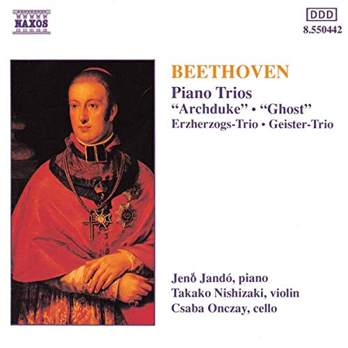 CD cover featuring a portrait of Beethoven and musician credits.