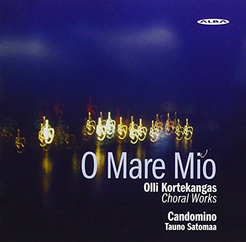CD cover for “O Mare Mio” choral works by Olli Kortekangas.