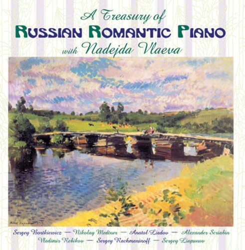 CD cover: painting of a bridge over water with rolling hills.