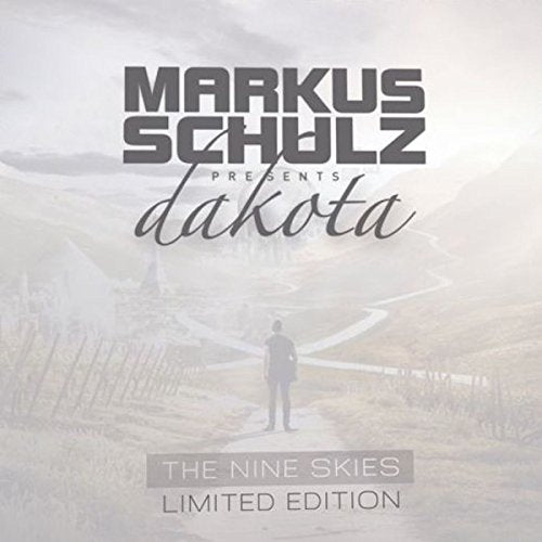 "CD boxset and booklet pages featuring Markus Schulz's 'Dakota' on a beige background."