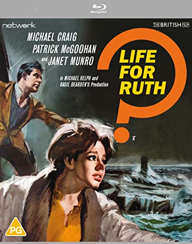 “Life For Ruth” Blu-ray cover with actors and stormy seascape.
