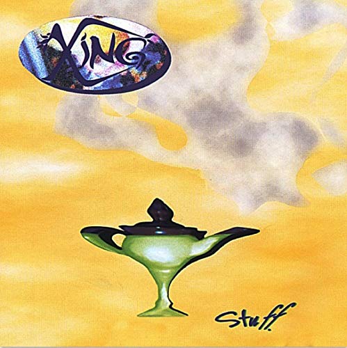 CD cover for "Xing - Stuff" featuring a teapot and abstract design.