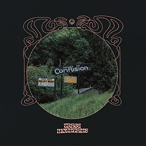 CD cover: roadside signs reading "House of Confusion" and "Valley Mart".