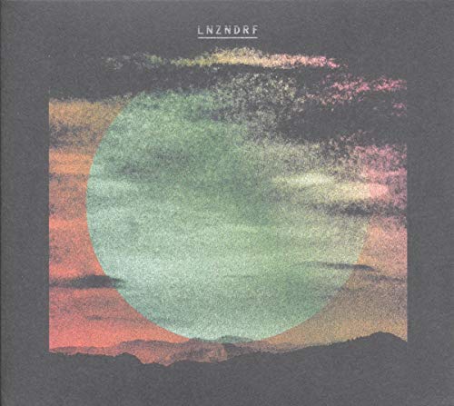 LNZNDRF vinyl album cover with abstract watercolor-style landscape.