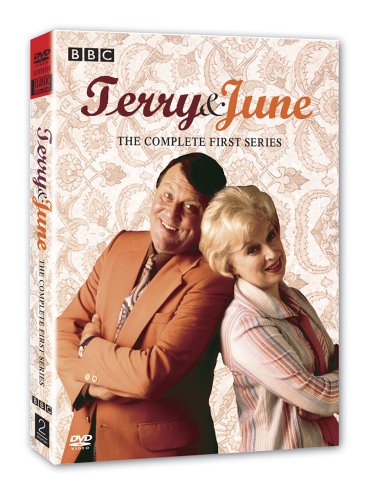 DVD case for "Terry & June" with a man and woman on the cover.