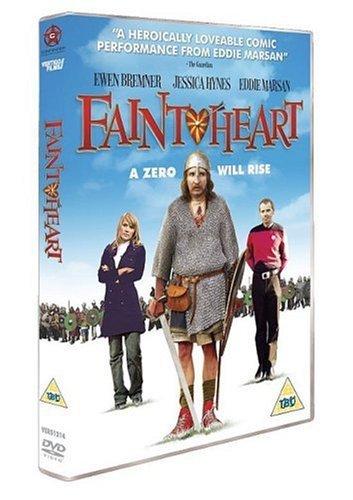 DVD cover for "Faintheart" featuring three people in varied clothing.