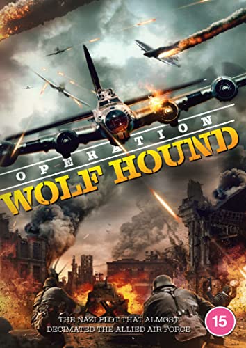DVD cover for "Operation: Wolf Hound" depicting WWII planes and soldiers.
