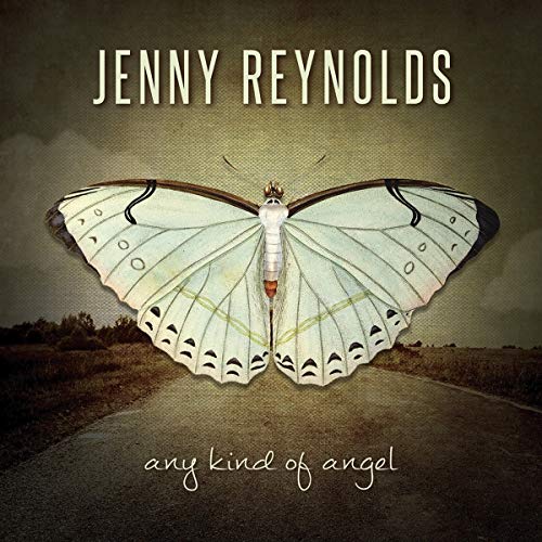 CD cover for Jenny Reynolds’ “Any Kind Of Angel” featuring a butterfly.