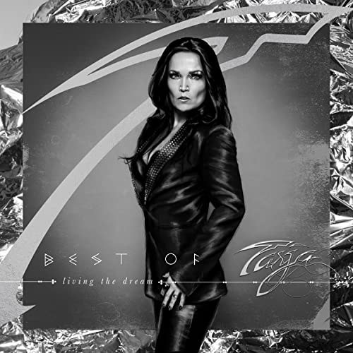Tarja album cover: portrait of a woman in a black leather jacket.