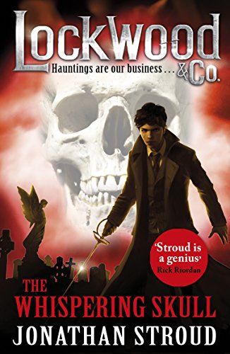 Book cover featuring a man with a sword in front of a glowing skull.