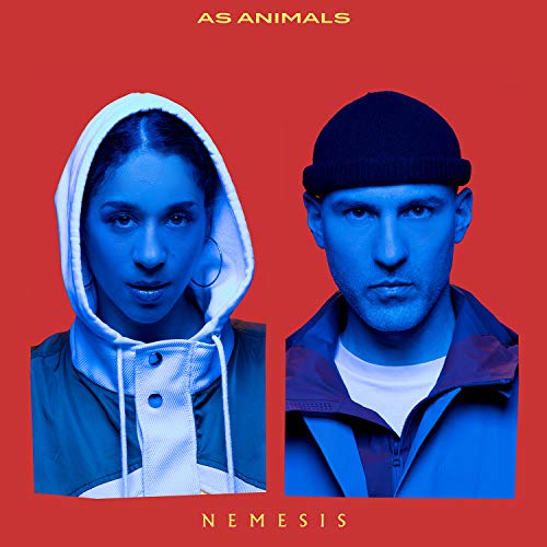 CD cover for “Nemesis” featuring two people with blue tones.