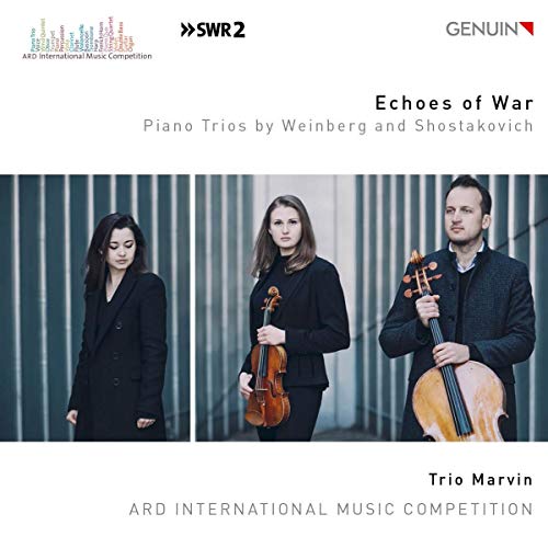 CD cover featuring Trio Marvin, three musicians with string instruments.