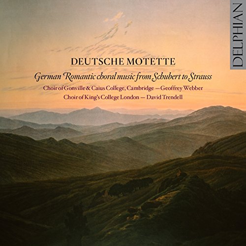 "Album cover featuring a serene landscape painting with text overlay and 'DELPHIAN' logo."