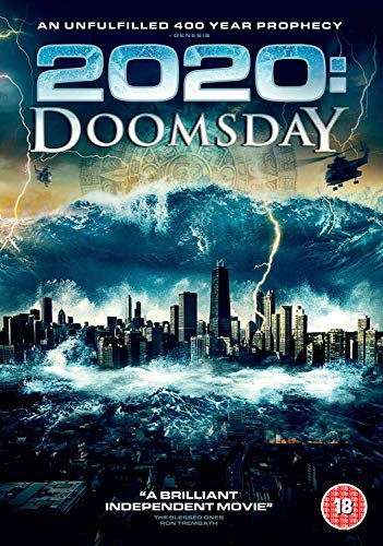 DVD cover for "2020 Doomsday" depicting a flooded city and stormy sky.