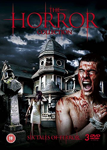 DVD cover for "The Horror Collection" featuring a haunted house and screaming man.