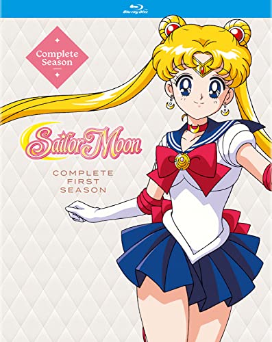 Sailor Moon Blu-ray cover featuring the character in her sailor uniform.
