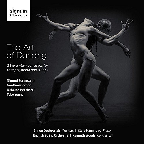 CD cover: two dancers in motion, black and white, with text details.