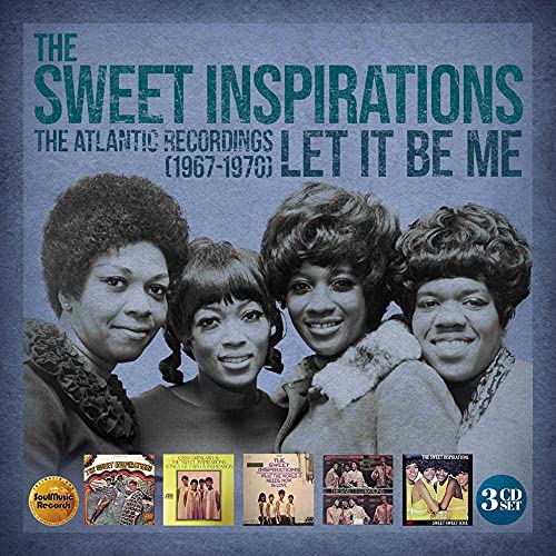 Album cover for The Sweet Inspirations’ “Let It Be Me” with group portrait.