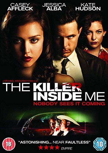 Movie poster for "The Killer Inside Me" featuring Casey Affleck, Jessica Alba, and Kate Hudson.