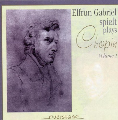 CD cover featuring a portrait of Frédéric Chopin and text in German.