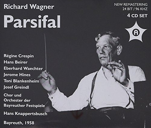 Black and white album cover featuring a man holding a conductor's baton.