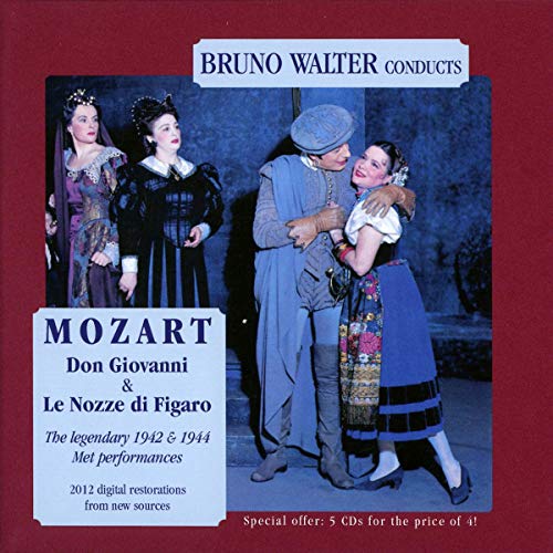 CD cover for Mozart’s “Don Giovanni” and “Le Nozze di Figaro” operas.