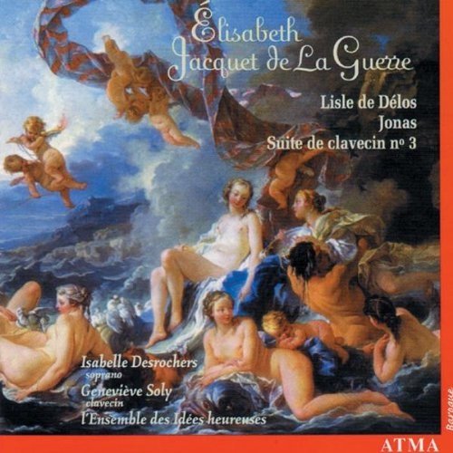 "CD cover featuring a classical painting of nude figures and cherubs, surrounded by water."