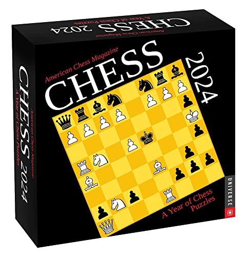 Chess 2024 Day-to-Day Calendar: A Year of Chess Puzzles
