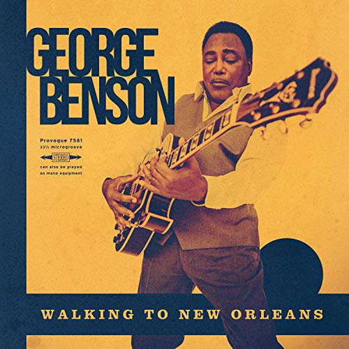 George Benson album cover with vinyl record, featuring a guitarist.