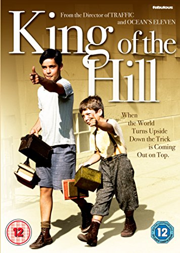 DVD cover featuring two boys carrying books, titled "King of the Hill".