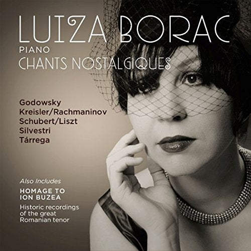 Black and white CD cover featuring a woman with veil and jewelry.