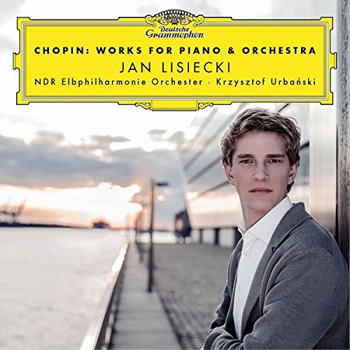 "CD cover with a young man and yellow title banner."