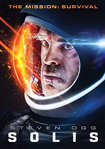 DVD cover featuring a man in a space helmet with a fiery explosion.