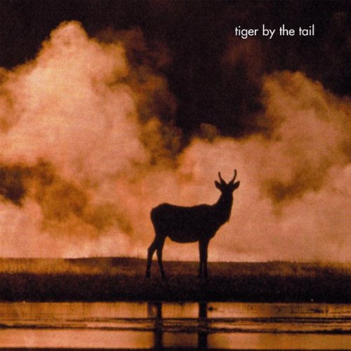 CD cover with a silhouette of a deer against a smoky landscape.