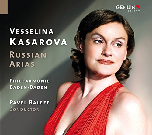 CD cover featuring opera singer Vesselina Kasarova in a red dress.