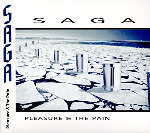 CD cover featuring metal trash cans on a frozen, icy landscape under a blue sky.