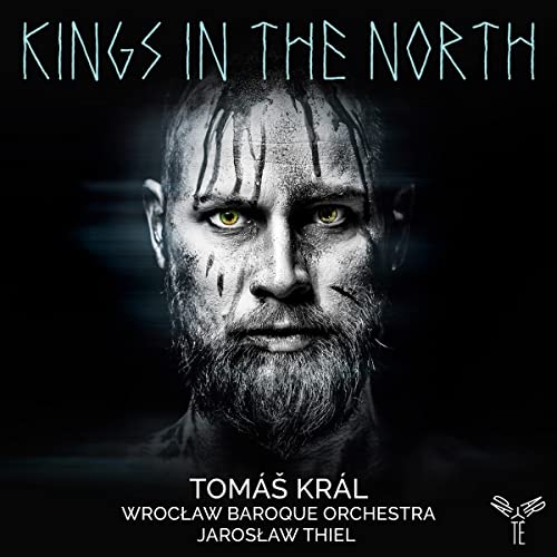CD cover: bearded man with war paint, title “Kings In The North”.