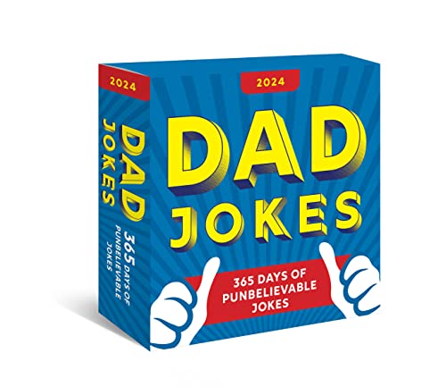 2024 Dad Jokes Boxed Calendar: 365 Days of Punbelievable Jokes (World's Best Dad Jokes Collection)