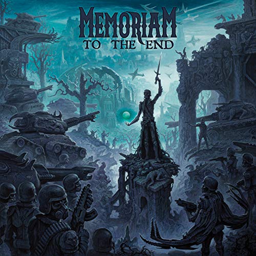 CD cover art: war scene with tanks, ruins, and a silhouetted figure.