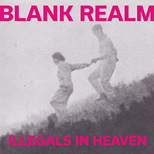 Blank Realm album cover: two figures silhouetted against a textured background.