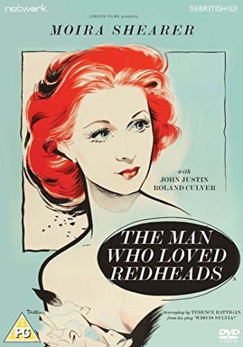 DVD cover art featuring an illustrated portrait of a woman with vibrant red hair.