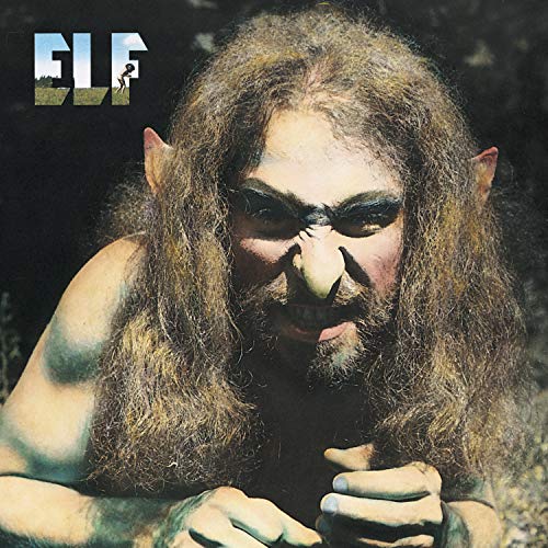 Elf album cover: close-up of a man with long hair and pointed ears.