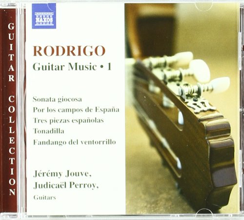 "CD cover with a close-up of a guitar headstock on a brown surface."