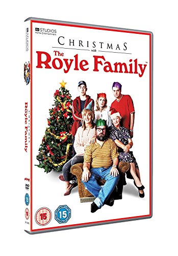 DVD cover for "Christmas With The Royle Family" featuring the cast.