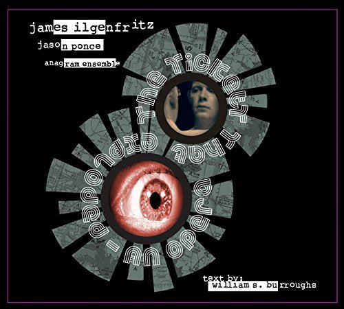 CD cover for "The Ticket That Exploded" opera, featuring surreal imagery.